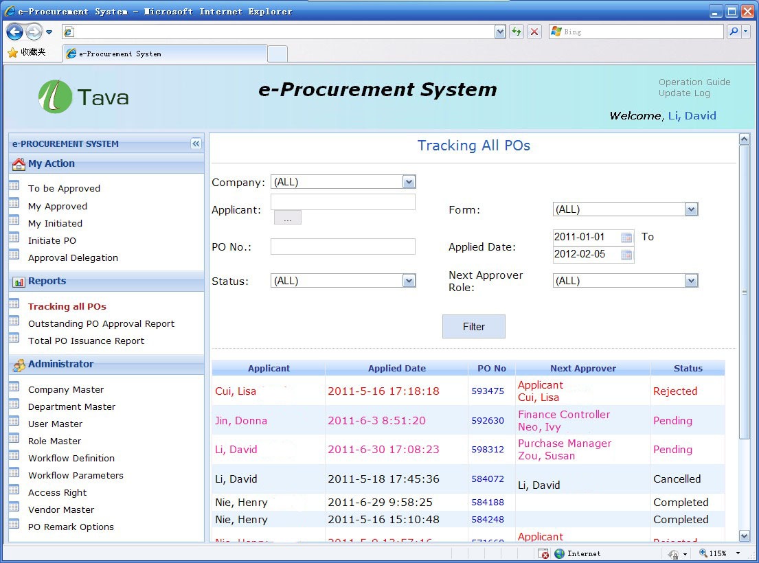 Epo 4.tracking all pos